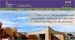 Desktop Screenshot of hopeeagle.org